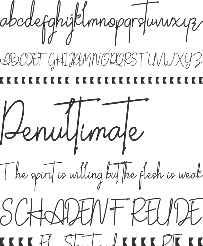 Mangekyou Lotter font preview