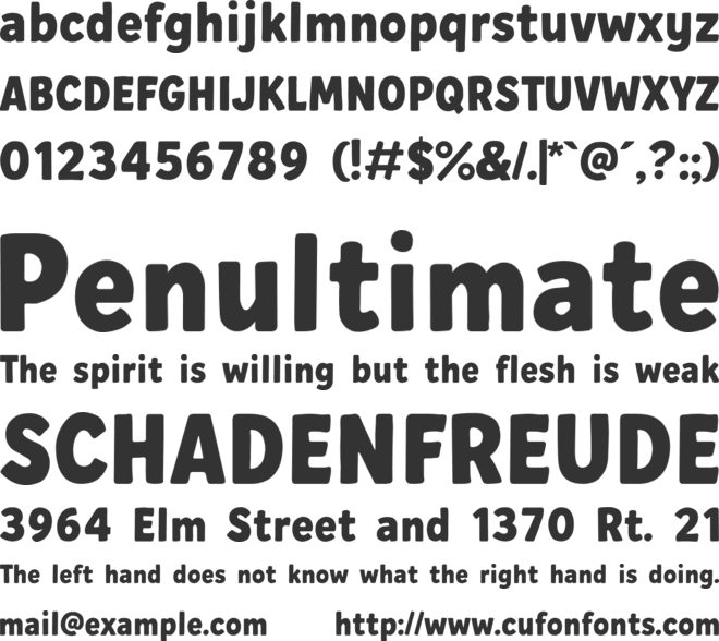 Casual Memories font preview