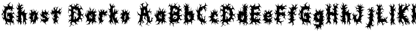 Ghost Darko font download