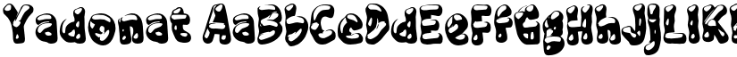 Yadonat font