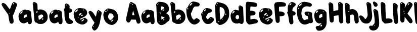 Yabateyo font download
