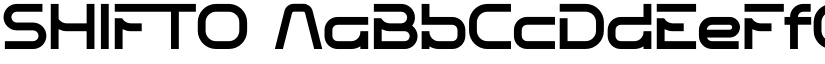 SHIFTO font download