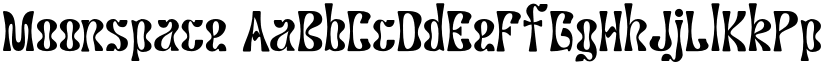 Moonspace font download