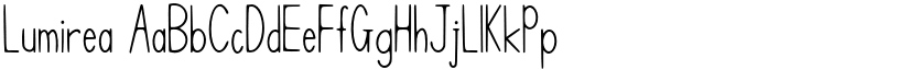 Lumirea font