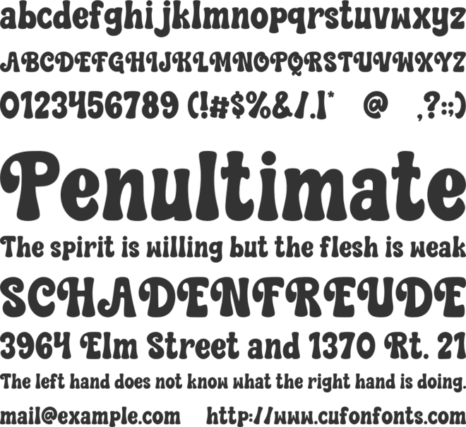 Beautiful Christmas font preview