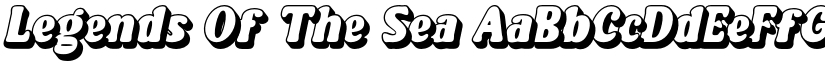 Legends Of The Sea font