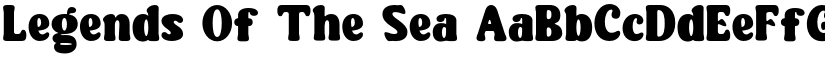 Legends Of The Sea font