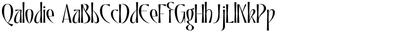 Qalodie font download