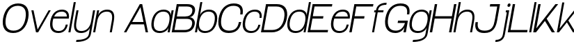 Ovelyn font