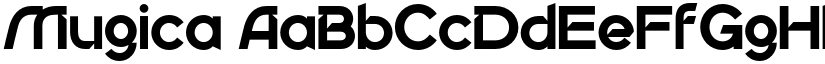 Mugica font download