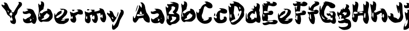 Yabermy font download