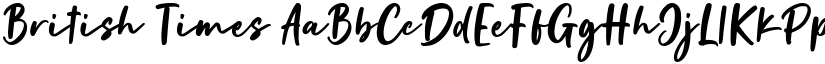 British Times font download