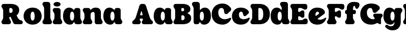 Roliana font download