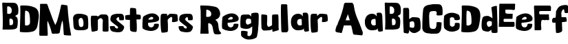 BDMonsters font download