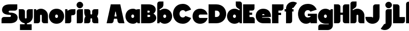 Synorix font download