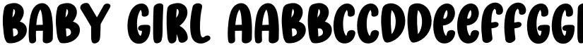 Baby Girl font