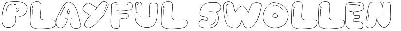 Playful Swollen font
