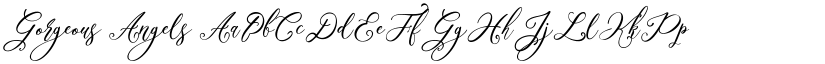 Gorgeous Angels font