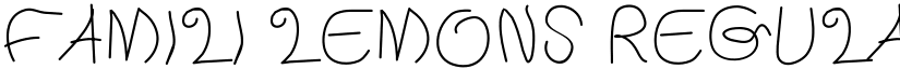 Famili Lemons Regular font