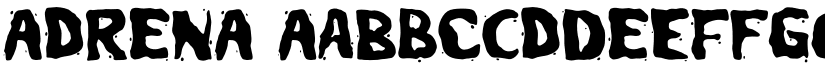 ADRENA font download