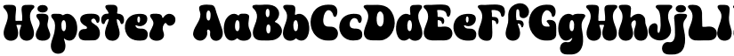 Hipster font