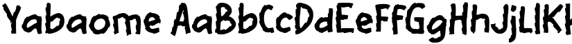 Yabaome font download