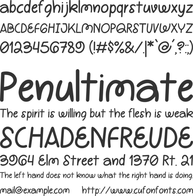 Dyolanan font preview