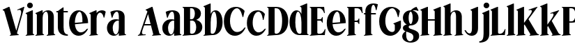 Vintera font download