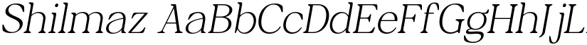 Shilmaz font