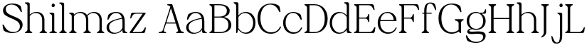 Shilmaz font