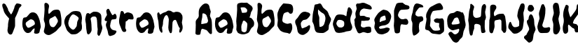Yabontram font download