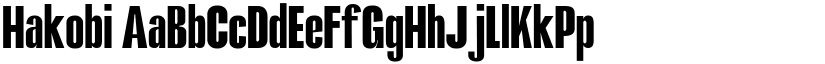Hakobi font download