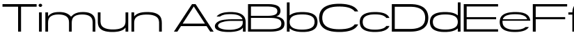 Timun font