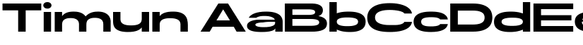 Timun font
