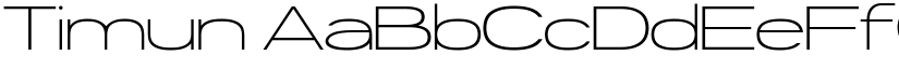 Timun font