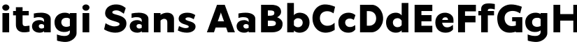 itagi Sans font