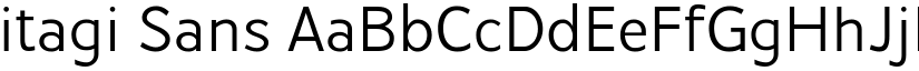 itagi Sans font