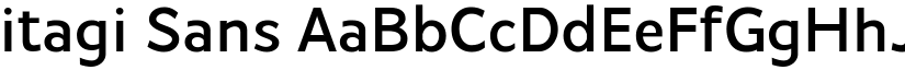 itagi Sans font