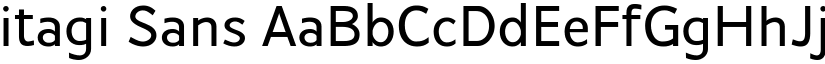 itagi Sans font download