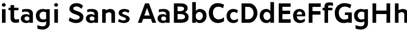 itagi Sans font