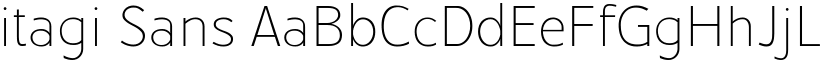itagi Sans font