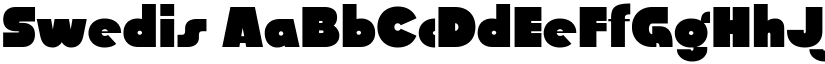 Swedis font download