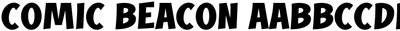 Comic Beacon font