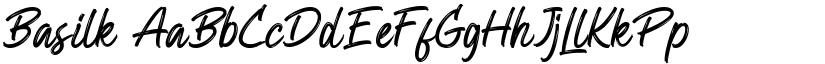 Basilk font