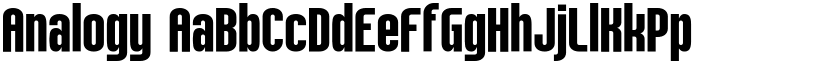 Analogy font download