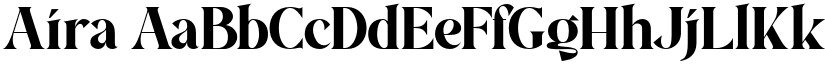 Aira font