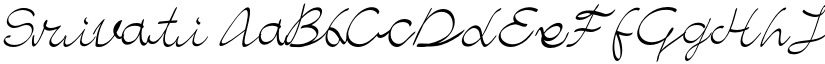 Srivati font
