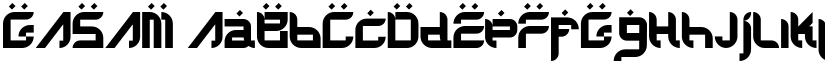 GASAM font download