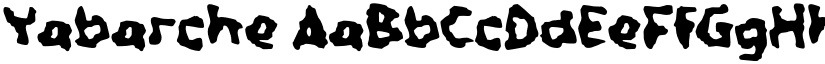 Yabarche font download