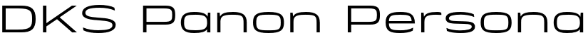 DKS Panon Personal Use font